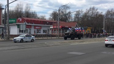 Фото: Велопарад в честь Дня Победы прошел в Череповце
