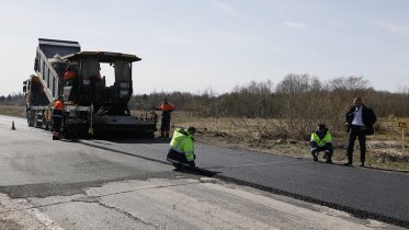 Фото: В Череповецком районе приступили к ремонту дороги на Пошехонье