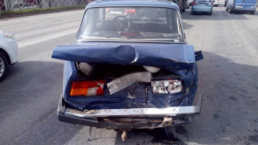 Фото: В череповецкой тройной аварии травмировались дети