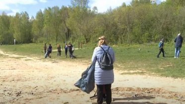 Фото: Пляж в Заречье стал чище