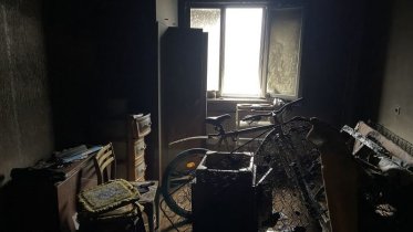 Фото: В Череповце из квартирного пожара эвакуировали двоих детей