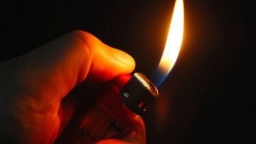 Фото: Штабель заготовленного леса пылал под Череповцом
