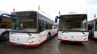Фото: Восемь новых автобусов ожидает Череповец