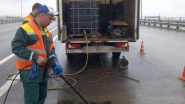 Фото: В Череповце ведутся профилактические работы на мостах