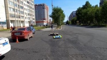 Фото: В Череповце водитель иномарки сбил пенсионерку