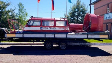 Фото: Еще одно судно на воздушной подушке появилось в распоряжении спасателей Череповца