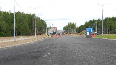 Фото: Новую дорогу на улицу Кабачинскую планируют открыть вместе с новым мостом