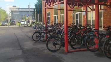 Фото: Сотрудники ЧерМК стали больше ездить на велосипедах