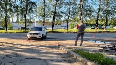 Фото: Молодая череповчанка на иномарке сбила велосипедиста