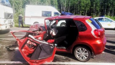 Фото: В Госавтоинспекции озвучили подробности крупной аварии под Череповцом