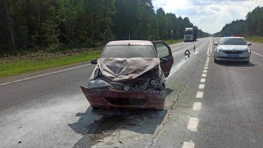 Фото: Пожилой мужчина устроил ДТП в Череповецком районе