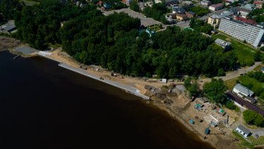 Фото: Набережную у Соборной горки вымостят плиткой