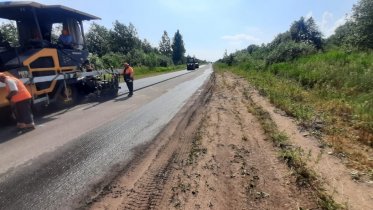 Фото: Под Череповцом начали ремонтировать еще одну региональную дорогу