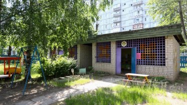 Фото: Череповецкий бизнес отремонтировал веранды в детском саду № 46