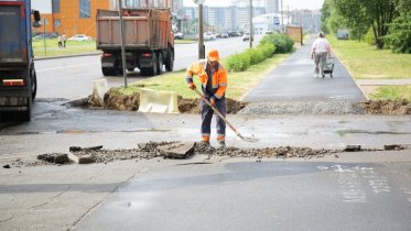 Фото: Улица Годовикова будет готова к середине августа
