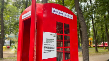 Фото: Библиотеку в лондонской будке организовали в Череповце