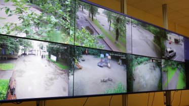 Фото: Видеостена позволит вычислять нарушителей порядка в Череповце