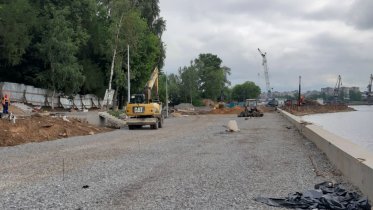 Фото: До конца года в Череповце реконструируют набережную