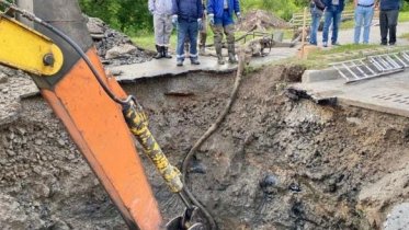 Фото: Северный район Череповца остался без воды в результате аварии