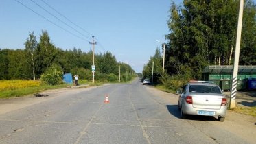 Фото: 15-летний велосипедист попал в аварию в Череповце