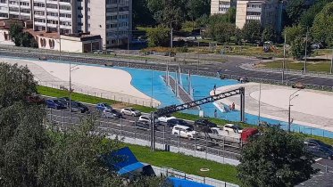 Фото: Специалисты занимаются настройкой светофоров у Архангельского моста