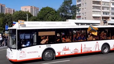 Фото: Пять тысяч пассажиров проехались в Череповце на автобусах бесплатно