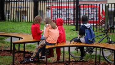 Фото: Новое арт-пространство появилось у школы № 2