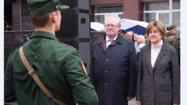 Фото: Первокурсники Череповецкого военного университета радиоэлектроники приняли присягу