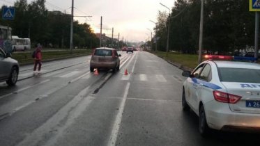 Фото: В Череповце на «зебре» сбили женщину