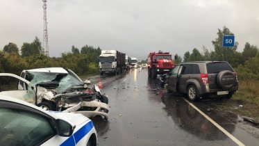 Фото: Под Череповцом произошло ДТП с погибшими