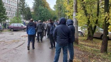 Фото: В Череповце первая партия мобилизованных граждан ждет отправки