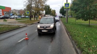 Фото: Пьяный водитель сбил несовершеннолетнего на улице Архангельской