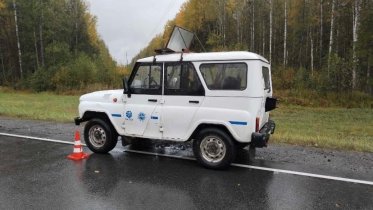 Фото: Под Череповцом иномарка сбила ремонтировавшего «УАЗ» автомобилиста