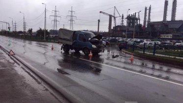 Фото: В Череповце четыре автомобиля встретились в аварии