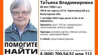Фото: В Череповецком районе ищут пенсионерку