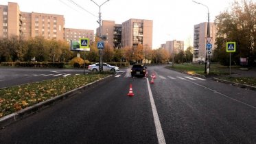 Фото: 50-летнюю череповчанку сбили на Юбилейной
