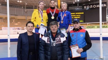 Фото: Череповецкая конькобежка завоевала золото в Коломне