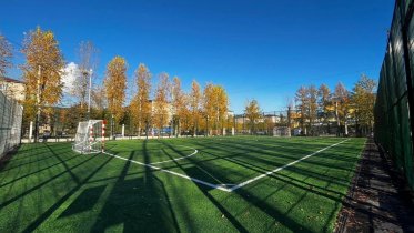 Фото: Стадион «Металлург» привели в порядок