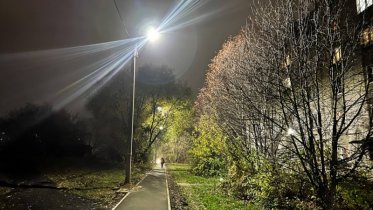 Фото: Дорога к поликлинике в Череповце стала светлее