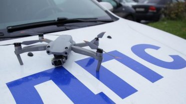 Фото: Дроны наблюдают за череповецкими автобусами