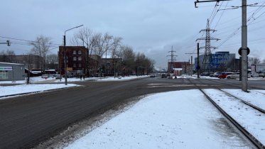 Фото: На улице Мира организуют дополнительную полосу для движения транспорта