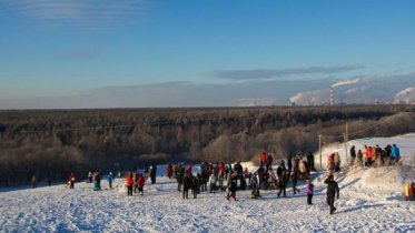 Фото: Гритинская горка готовится к сезону