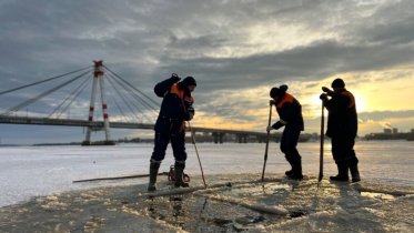 Фото: В Череповце появилась прорубь для зимних купаний