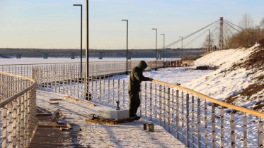 Фото: К Новому году откроют еще один участок набережной Шексны