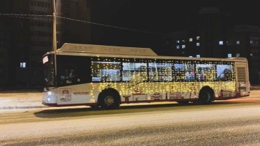 Фото: В Череповце общественный транспорт бесплатно повезет пассажиров в новогоднюю ночь
