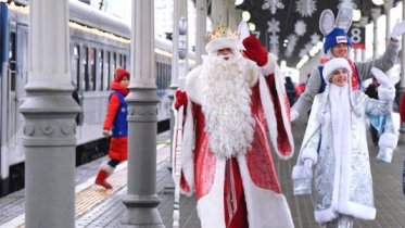 Фото: 9 января в Череповец прибудет Поезд Деда Мороза