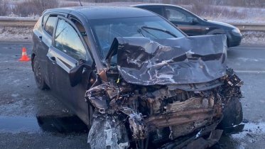 Фото: На трассе под Череповцом произошло крупное ДТП