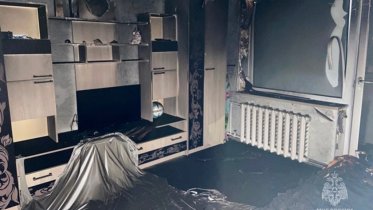 Фото: В Череповце на проспекте Победы вспыхнула квартира