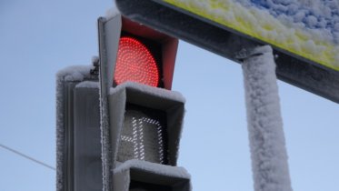 Фото: Светофор на перекрестке Ленина и Горького сегодня перестанет работать