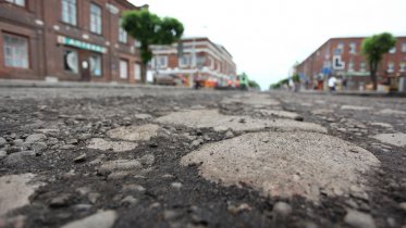 Фото: Булыжной мостовой не будет на Советском проспекте